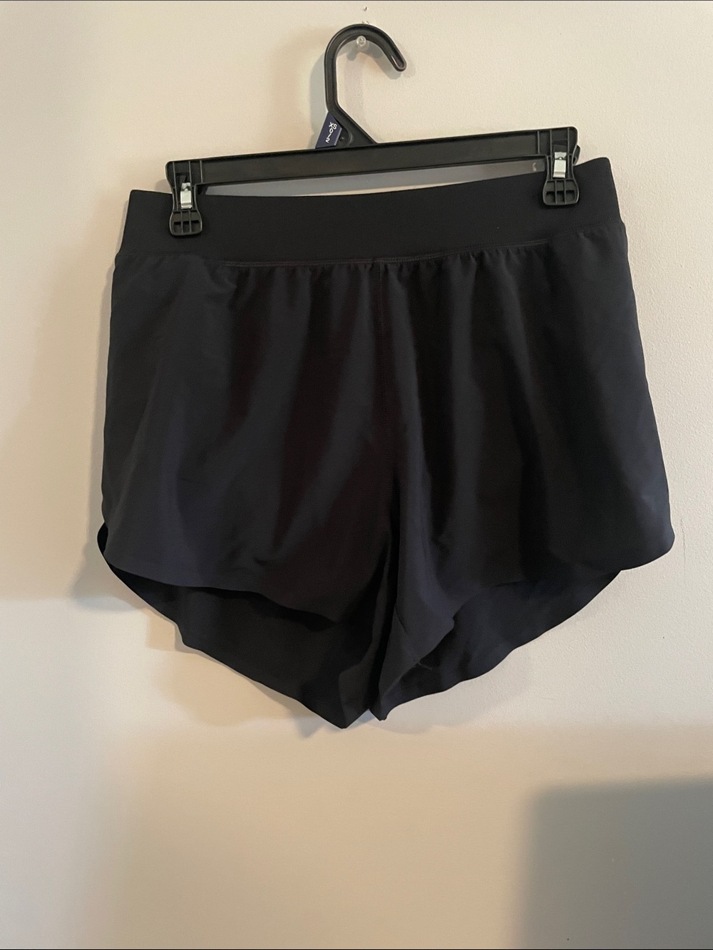 CRZ YOGA Black Athletic Running Shorts